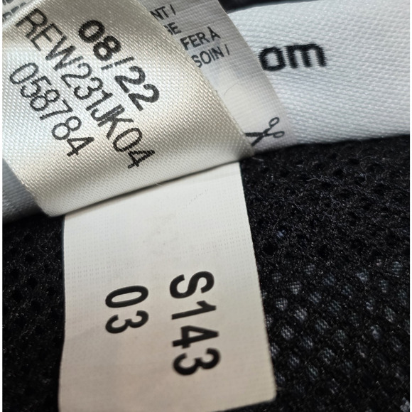 Reebok Womens M Black Printed Focus Track Jacket with Front Pockets Flap - Picture 8 of 10
